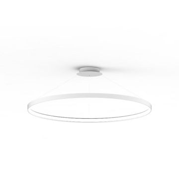 Zuma Line CIRCLE LA0717/1 - WH Suspension 1x70W/LED 3000K 7820LM