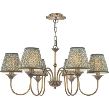 Dar Lighting Lydian LYD0663-EST2624 Kronleuchter 6x40w/E14