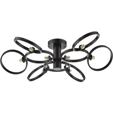Dar Lighting Lynette LYN4822-F Suspension 9x40w/g9 ip20