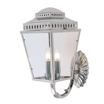 Elstead Lighting MANSION HOUSE MANSION-HOUSE-WB1-PN Wandleuchte 3x60W/E14 IP44