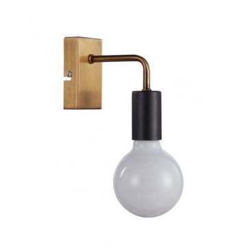 Italux IRINA MB-H1721401-W1 G/B Applique murale 1x60W/E27