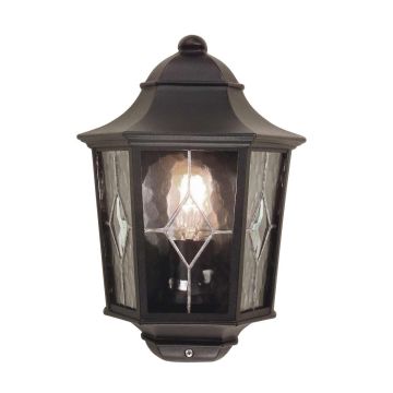 Elstead Lighting NORFOLK NR7-2-BLK Wandleuchte 1x60W/E27 IP43