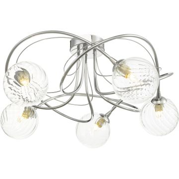 Dar Lighting Onawa ONA5450-03 Deckenlampe 5x40w/g9 ip20