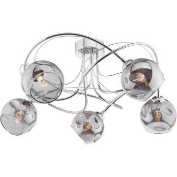 Dar Lighting Onawa ONA5450-15 Deckenlampe 5x40w/g9 ip20