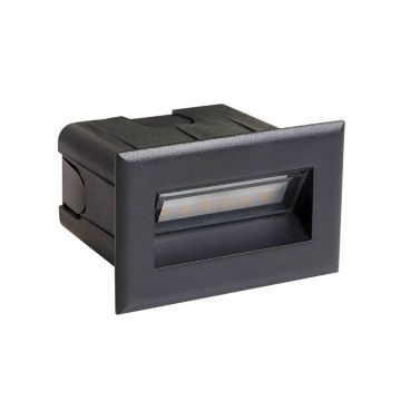 Italux Erba ONFL-0332-4K Einbau-Treppenleuchte 1x3W/LED 4000K 225lm IP65