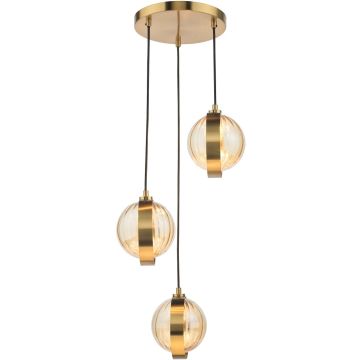 Dar Lighting Ophira OPH0335 Suspension lumineuse 3x5w/G9