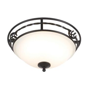 Elstead Lighting PEMBROKE PB-F-A-BLACK Plafonnier 2x60W/E27