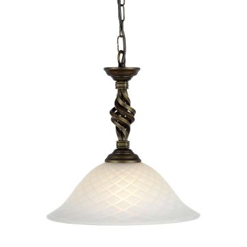 Elstead Lighting PEMBROKE PB-P-BLK-GOLD Suspension 1x60W/E27