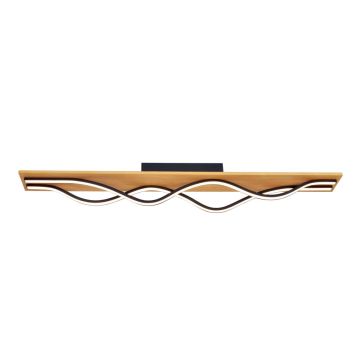 Italux Conato PLF-23848-30W-BK-GD Plafonnier 2x35W/LED 3000K 1500lm IP20