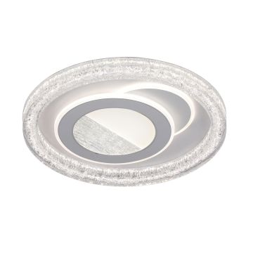 Italux Tempio PLF-54182R-WH Deckenleuchte 1x55W/LED 3000K|4000K|6500K 6875lm IP20