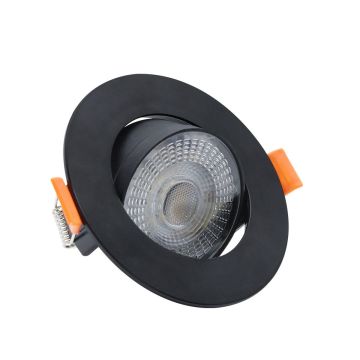 Light Prestige Plus LP-1506/1RS BK Einbau-Downlight 1x7W/LED 3000K|4000K|6000K 622lm IP20