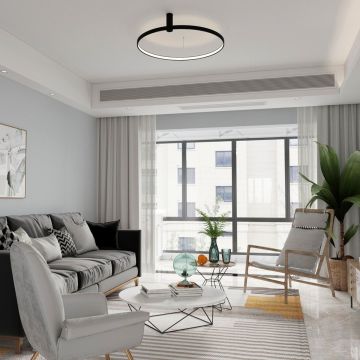 Light Prestige Ring LP-909/1C S BK CCT Suspension 1x35W/LED 3000K|4000K|6000K IP20