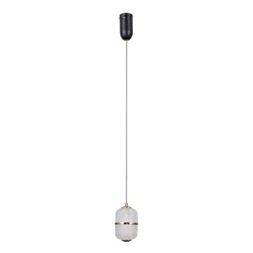 Italux Alani PND-34375-1-BK Pendelleuchte 1x6W/LED 3000K 588lm IP20