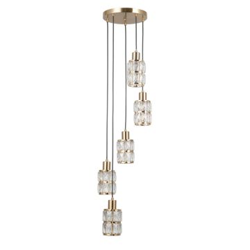 Italux Alma PND-40668-5-HBR Pendelleuchte 5x40W/E27 IP20