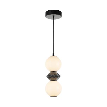 Italux Balos PND-94921-2A-BK Suspension lumineuse 1x10W/LED 3000K 1250lm IP20