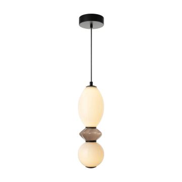 Italux Balos PND-94921-2B-BK Suspension lumineuse 1x12W/LED 3000K 1500lm IP20
