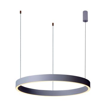Italux Brasco PND-56215-080RPP-WH-3KS4K-TRDIMM Suspension 1x60W/LED 3000K|4000K 4500lm IP20