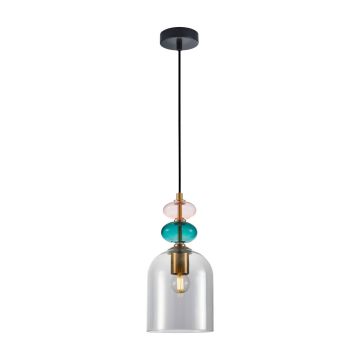 Italux Busco PND-30263-1B-BRO-SG Suspension lumineuse 1x40W/E27 IP20