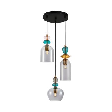 Italux Busco PND-30263-3A-BRO-SG Suspension lumineuse 3x40W/E27 IP20