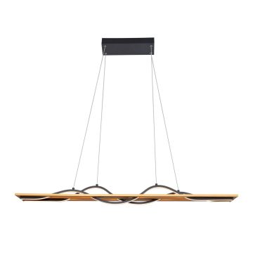 Italux Conato PND-23848-30W-BK-GD Suspension 2x35W/LED 3000K 1200lm IP20