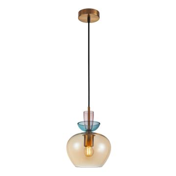 Italux Fanda PND-31882-1-GD-AMB Suspension lumineuse 1x40W/E27 IP20
