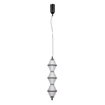 Italux Fuente PND-34395-3V-BK Pendelleuchte 3x15W/LED 3000K 1108lm IP20