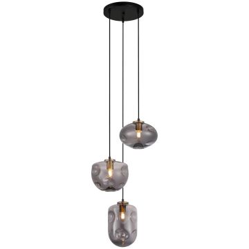 Italux HATELLA PND-112038-3A-BRO+SG Suspension 3x40W/E27 IP20
