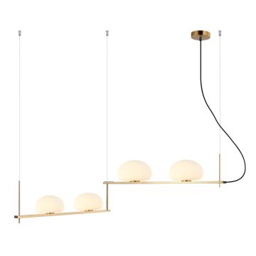 Italux KERNIO PND-357784-BRO+W Pendelleuchte 4x25W/G9 IP20