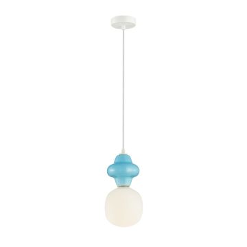 Italux Latera PND-94331-1S-BLU Pendelleuchte 1x40W/E14 IP20