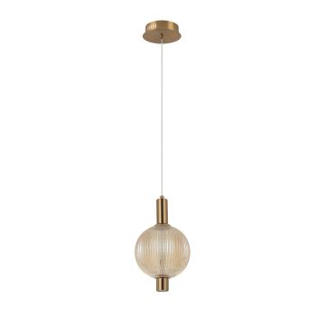 Italux Lenti PND-83631-1-AB-AMB Suspension lumineuse 1x7W/LED 3000K 553lm IP20