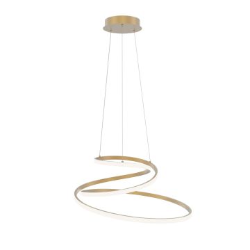 Italux Lorila PND-2168-M-GD Suspension lumineuse 1x60W/LED 3000K|4000K|6000K 3300lm IP20