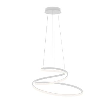 Italux Lorila PND-2168-M-WH Suspension lumineuse 1x60W/LED 3000K|4000K|6000K 3300lm IP20