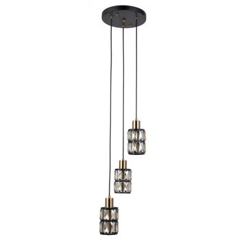 Italux Menfi PND-44236-3-BK-GD Suspension 3x40W/E27 IP20