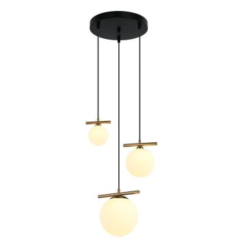 Italux MERSETA PND-463323A-BRO+W Suspension 2xE14 40W|1xG9 25W IP20