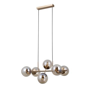 Italux Molite PND-1098-6-HB Suspension lumineuse 6x40W/E14 IP20