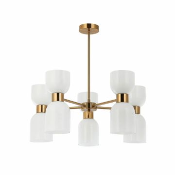 Italux Monza PND-57602-5-BRO Lustre 10x40W/E27 IP20