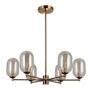 Italux PERANO PND-4215-6-HBR Suspension 6x5W/G9 IP20
