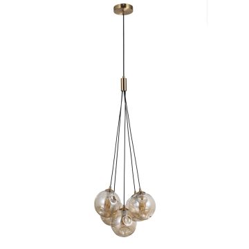 Italux PERLOS PND-54456-5-HB-AMB Pendelleuchte 5x5W/G9 IP20