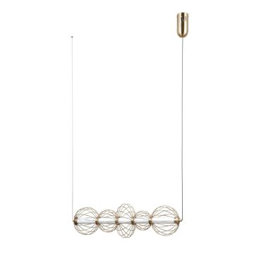 Italux Rabel PND-344221-5-HBR Suspension lumineuse 5x18W/LED 3000K 1116lm IP20
