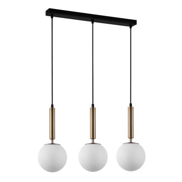Italux RAVENA PND-2324-3L GD+OPA Pendelleuchte 3x10W/E27 IP20