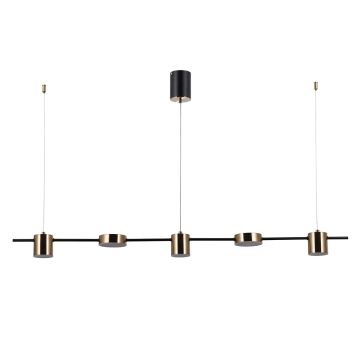 Italux REMDAL PND-16374-5-BK-4K Suspension 30W/LED 4000K 2300LM IP20