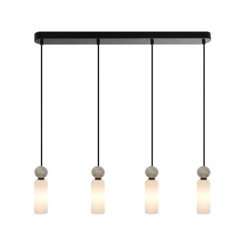 Italux Santos PND-95331-4-BK Suspension lumineuse 4x40W/G9 IP20