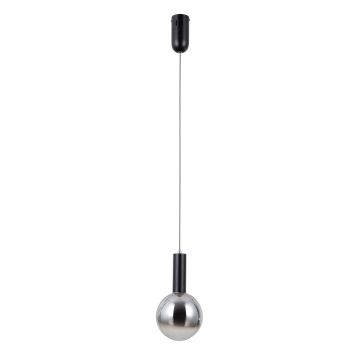 Italux Strela PND-34378-1S-BK Suspension lumineuse 1x5W/LED 3000K 459lm IP20