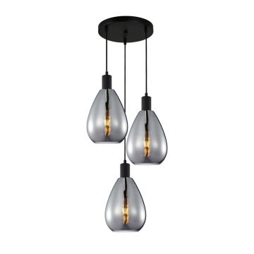 Italux Zulo PND-27812-3A-BK-SG Pendelleuchte 3x40W/E27 IP20