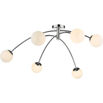 Dar Lighting Puglia PUG6450 Deckenlampe 6x20w/g9