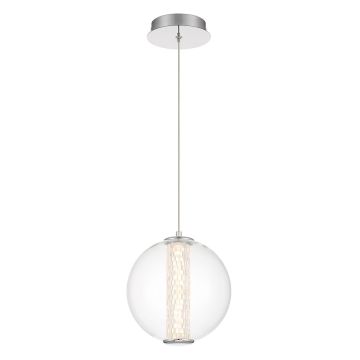 Quintiesse Atomo QN-ATOMO-1P-PC Pendelleuchte 1x9W/LED 3000K 756lm IP20