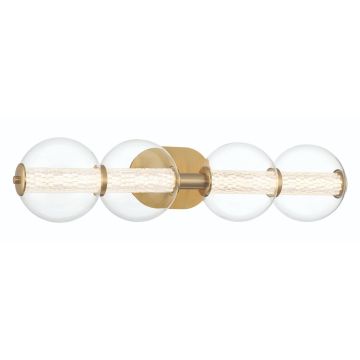 Quintiesse Atomo QN-ATOMO-4W-BG Wandleuchte 1x18,5W/LED 3000K 1782lm IP44