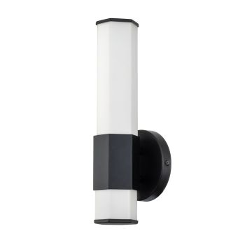 Quintiesse FACET QN-FACET-LED1-BK-BATH Applique murale 1x12W/LED 3000k 1080LM IP44