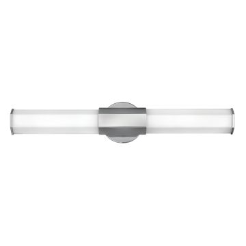 Quintiesse FACET QN-FACET-LED2-PC-BATH Applique murale 2x12W/LED 3000k 2160LM IP44