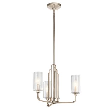 Quintiesse KIMROSE QN-KIMROSE3-PN Kronleuchter 3x40W/E14